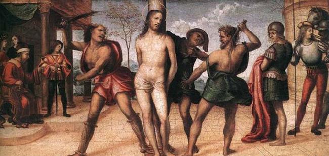 SODOMA, Il Flagellation of Christ oil painting image